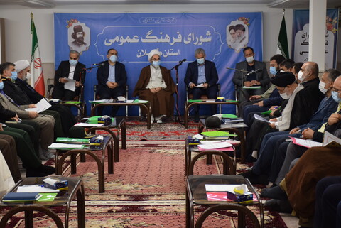 تصاویر/ نخستین جلسه شورای فرهنگ عمومی استان گیلان در سال جدید