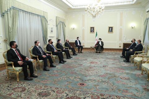 تصاویر/ دیدار وزیر امور خارجه عراق با رئیس جمهور