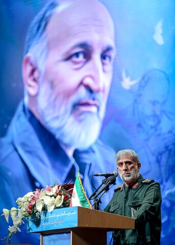 تصاویر/ مراسم نخستین سالگرد شهادت سردار سید محمد حجازی