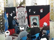 بزرگداشت شهیدان حجج اسلام اصلانی و دارایی در شهر خنداب | صفاهانی: روحانیت خادم و فدایی مردم است