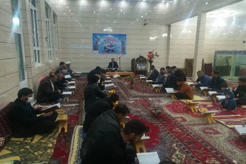 تصاویر/ مراسم تجلیل از قاریان قرآن در خوی