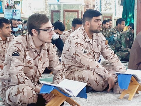 تصاویر: محفل انس با قران نیرو های مسلح شهرستان آران وبیدگل
