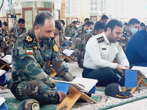 تصاویر: محفل انس با قران نیرو های مسلح شهرستان آران وبیدگل