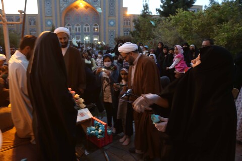 تصاویر/ مراسم جشن میلاد امام حسن مجتبی(ع) و مراسم عقد یکی از طلاب مدرسه معصومیه