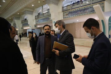 بازید معاون وزیر آموزش و پرورش از بخش مشاوره قرآن بنیان نمایشگاه قرآن کریم