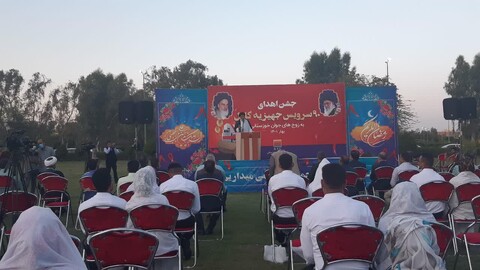جشن اهدای ۹۰ سرویس جهیزیه کامل به زوج‌های جوان خوزستانی