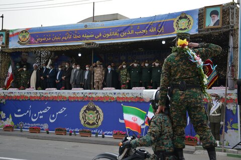 تصاویر/ مراسم رژه روز ارتش در ارومیه