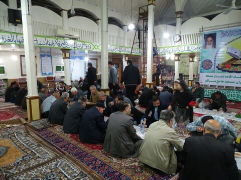 تصاویر/ برنامه های مسجد جامع ماکو در ماه رمضان