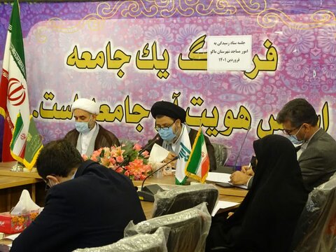 تصاویر/ جلسه ستاد رسیدگی به امور مساجد شهرستان ماکو