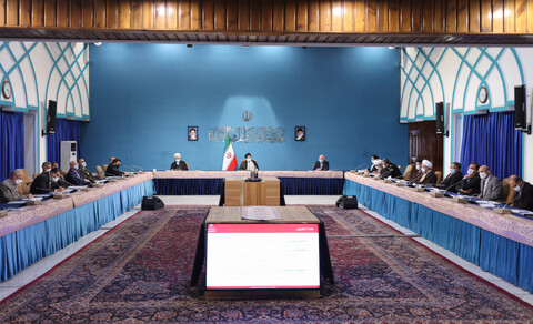 تصاویر/ جلسه شورای عالی فضای مجازی به ریاست رئیس جمهور