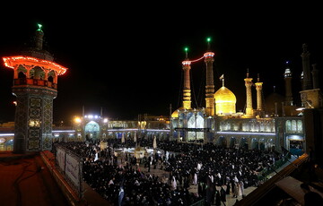 تصاویر/ مراسم احیا شب نوزدهم ماه رمضان در حرم کریمه اهل بیت(ع)
