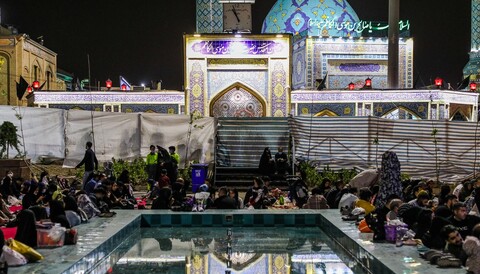 تصاویر/ مراسم احیاء شب نوزدهم ماه مبارک رمضان در امام زاده صالح(ع)