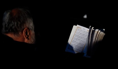 تصاویر/ مراسم احیاء شب نوزدهم ماه مبارک رمضان در حسینیه همدانی‌ها