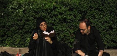 تصاویر/ مراسم شب احیای اول ماه مبارک رمضان ۱۴۰۱ در دانشگاه تهران