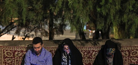 تصاویر/ مراسم شب احیای اول ماه مبارک رمضان ۱۴۰۱ در دانشگاه تهران
