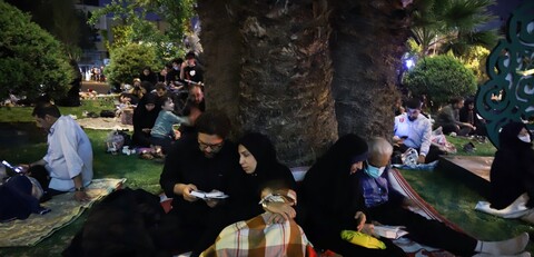 تصاویر/ مراسم شب نوزدهم ماه مبارک رمضان در مسجد امام صادق (ع)