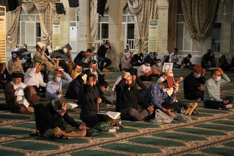 مراسم احیاء شب 19 ماه مبارک رمضان در مصلی بوشهر
