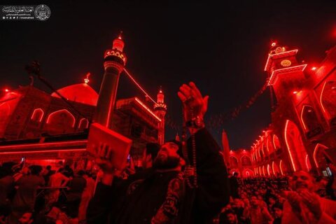 مراسم احیای شب نوزدهم ماه رمضان در حرم حضرت امیر المومنین (علیه السلام)