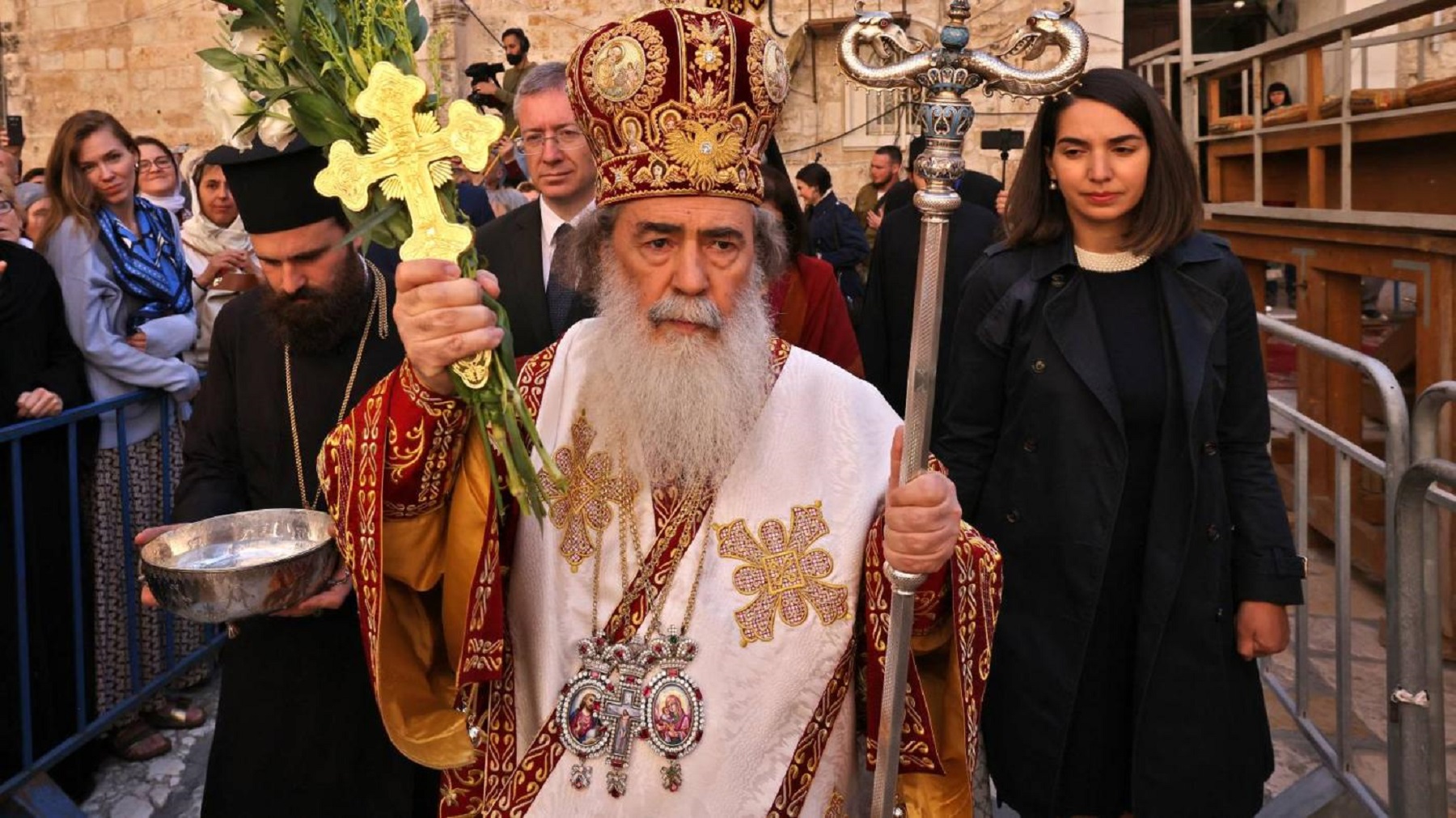 Israel police limit number of Christians marking Easter celebrations in Jerusalem