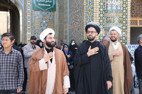 تصاویر / دسته عزاداری شهادت حضرت علی (ع) با حضور هیات مذهبی قم
