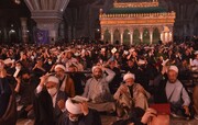 تصاویر/ احیای شب بیست و یکم ماه مبارک رمضان در حرم امام خمینی(ره)