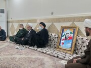 دیدار نماینده ولی فقیه در خوزستان با خانواده های شهدای روحانی