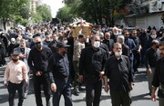 تشییع آیت الله سیدمهدی موسوی بجنوردی (ره) در تهران | تدفین در جوار مطهر حرم رضوی