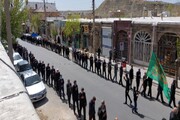 تصاویر/ مراسم عزاداری شهادت امام علی علیه السلام در شهرستان تکاب