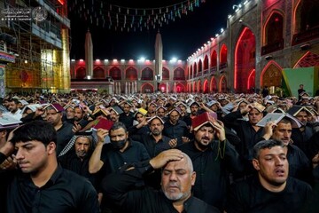 تصاویر/ مراسم احیای شب بیست و یکم ماه رمضان در حرم حضرت امیرالمومنین (علیه السلام)