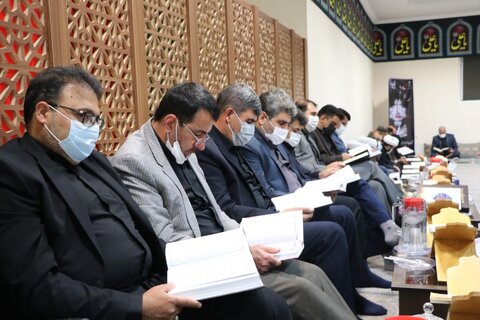 تصاویر| مراسم احیای شب قدر با حضور جمعی از قضات استان فارس