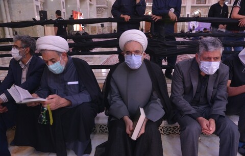 تصاویر/ شب بیست و یکم ماه مبارک رمضان در حرم امام خمینی(ره)