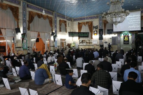 تصاویر| احیای شب قدر در مسجد النبی شیراز