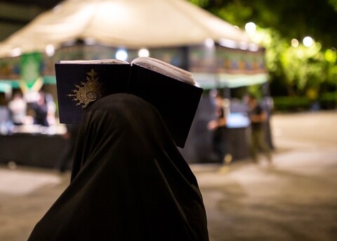 تصاویر/ احیای شب ۲۱ ماه رمضان در دانشگاه تهران