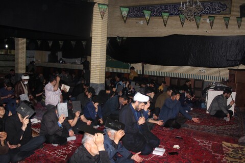 تصاویر/ مراسم احیای شب بیست و یکم در مسجد یازهرا (س) ارومیه