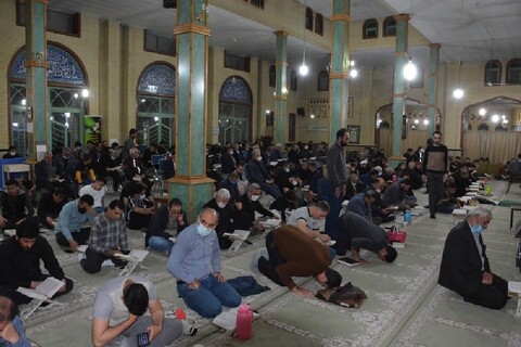 تصاویر/ مراسم احیای شب بیست و یکم ماه رمضان در شهرستان ماکو