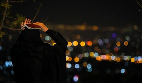 تصاویر/مراسم احیاء شب بیست و یکم ماه مبارک رمضان در کهف الشهدا