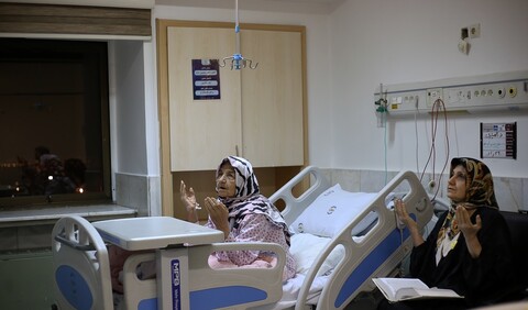 تصاویر/ احیای شب قدر در بیمارستان بقیه‌الله (عج) تهران