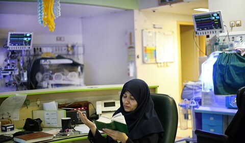تصاویر/ احیای شب قدر در بیمارستان بقیه‌الله (عج) تهران