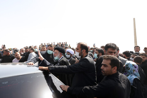 تصاویر/ سفر رئیس جمهور به شهر قدس در غرب تهران