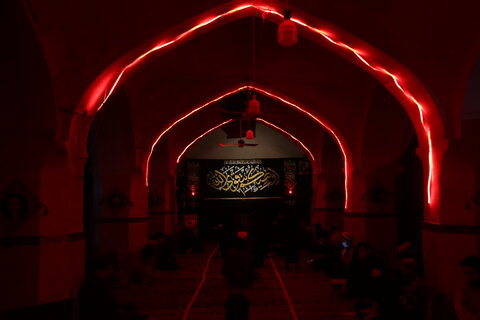 تصاویر/ برگزاری مراسم شب احیاء در مدرسه صالحیه قزوین