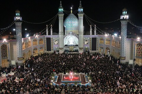 تصاویر:مراسم احیای شب بیست وسوم ماه مبارک رمضان  دراستان مقدس هلال بن علی (ع)آران وبیدگل