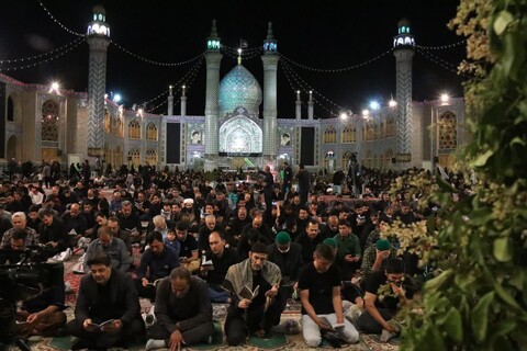 تصاویر:مراسم احیای شب بیست وسوم ماه مبارک رمضان  دراستان مقدس هلال بن علی (ع)آران وبیدگل