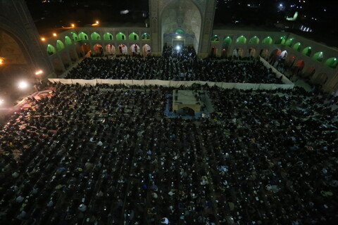 تصاویر/ مراسم احیای شب بیست وسوم ماه رمضان در مسجد جامع اصفهان
