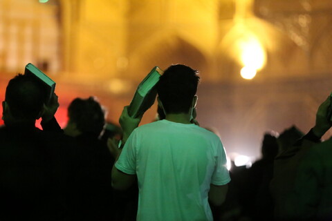 تصاویر/ مراسم احیای شب بیست وسوم ماه رمضان در مسجد جامع اصفهان