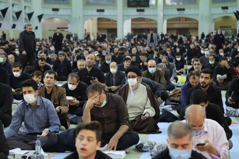 تصاویر/ مراسم شب بیست و سوم در مصلی امام خمینی(ره) تبریز