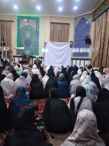 برگزاری مراسم معنوی اعتکاف دانش آموزی در ایام البیض ماه مبارک رمضان   