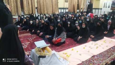 برگزاری مراسم معنوی اعتکاف دانش آموزی در ایام البیض ماه مبارک رمضان   