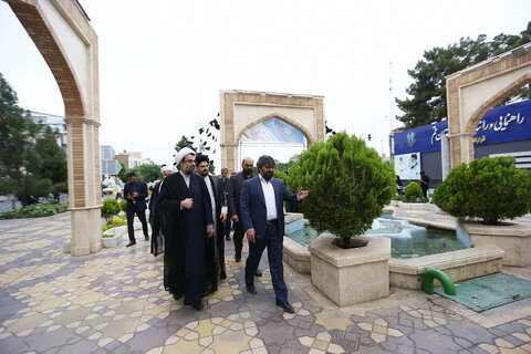 تصاویر/ افتتاحیه نمایشگاه قرآنی بر آستان بهشت