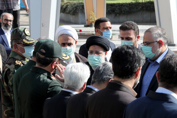 تصاویر/ سفر رئیس جمهور به استان قزوین