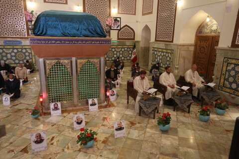 تصاویر/ مراسم جزءخوانی  قرآن کریم در امامزاده نرمی اصفهان